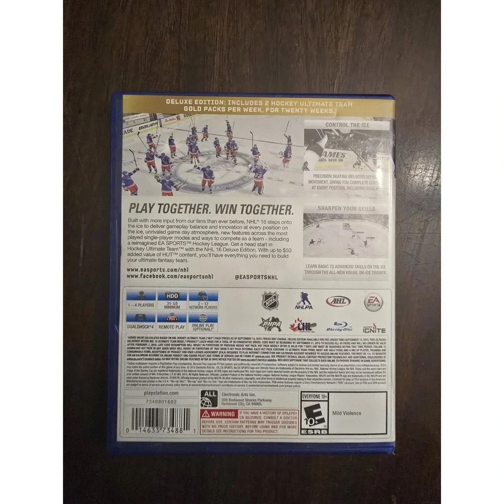 NHL 16 - Deluxe Edition (Sony PlayStation 4